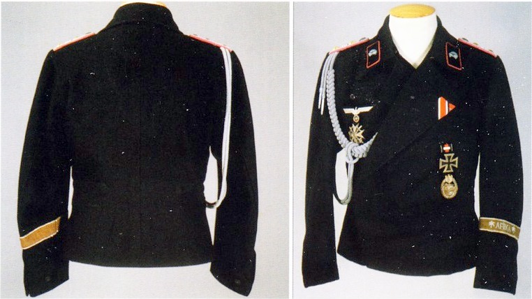 куртка капитана танкового полка вермахта