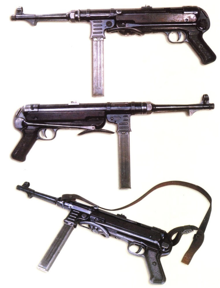 Пистолет-пулемет MP.38 и MP.40