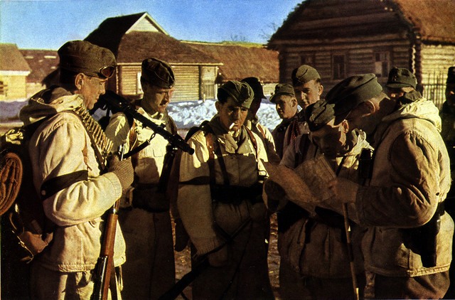 советские солдаты