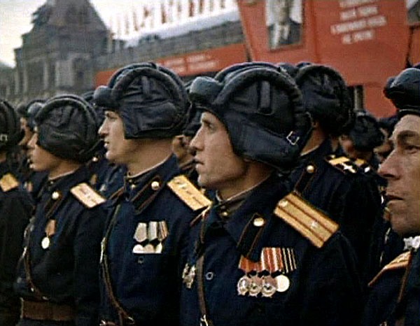 советские танкисты