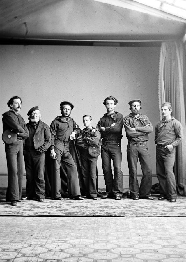 Русские моряки в Нью-Йорке в 1850-е гг. Пока без 