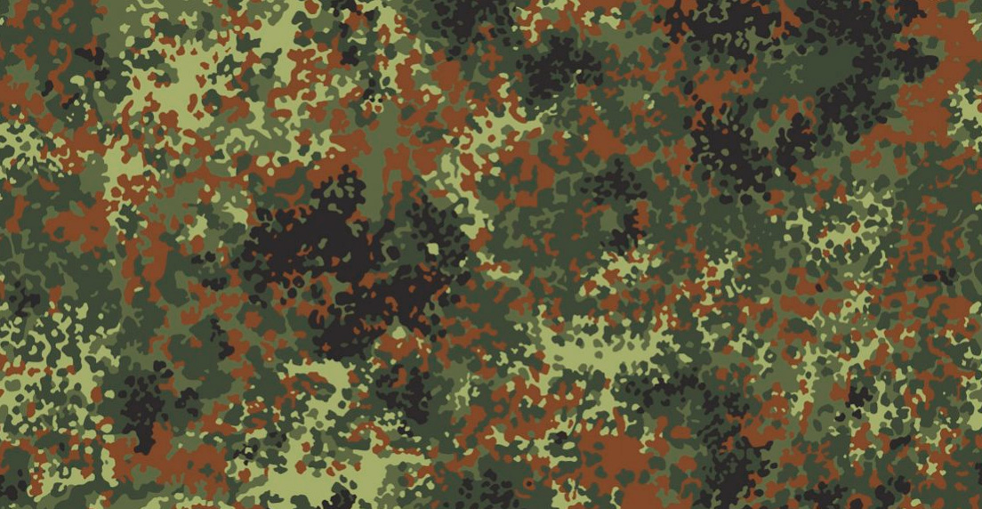 Немецкий камуфляж Flecktarn