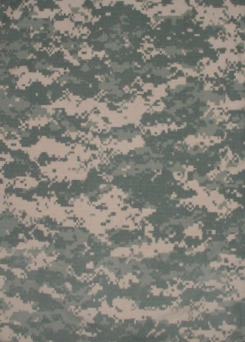 Камуфляж UCP армии США, 3-цветная версия MARPAT , разработанный в 2000-х. 