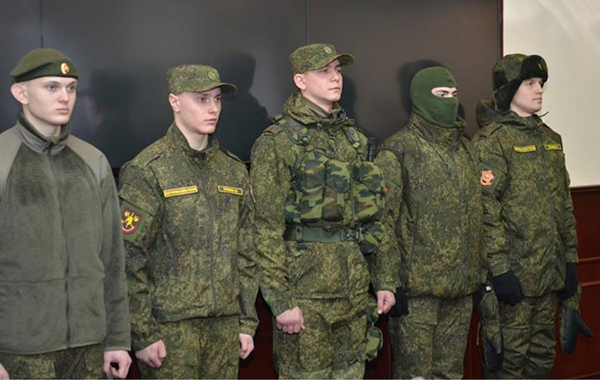 Форма военных России нового образца