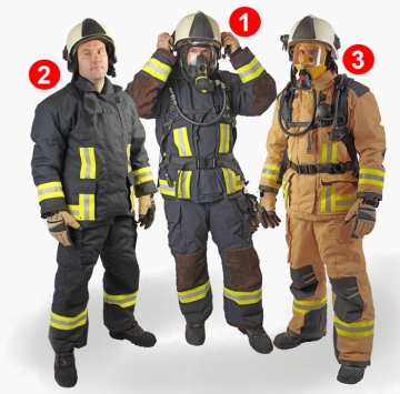 Что обязательно входит в комплектацию боевой одежды пожарного?