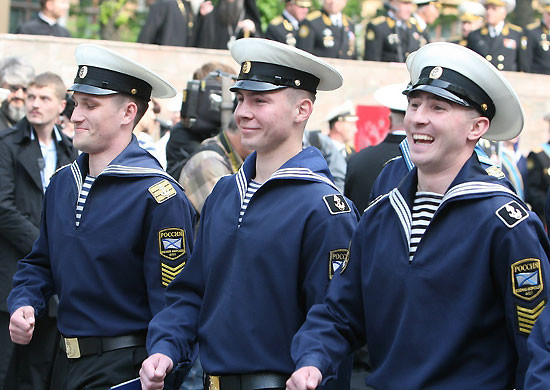 Спецназ ПДСС и МРП ГРУ использует парадную форму моряков