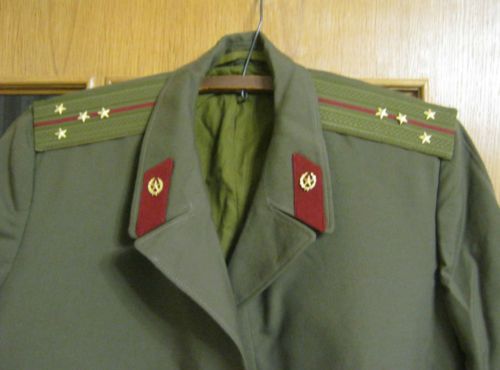 Пальто офицера армии СССР