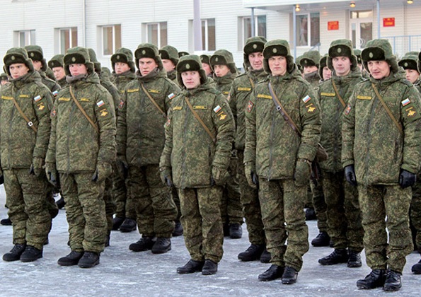 Шеврон Сухопутных войск на оливковом фоне для повседневной формы